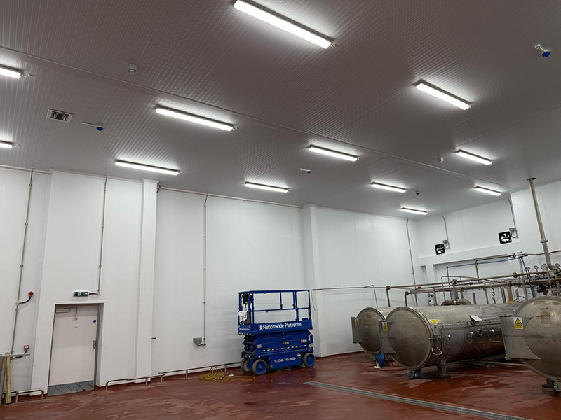 Electrical works at Lichfield