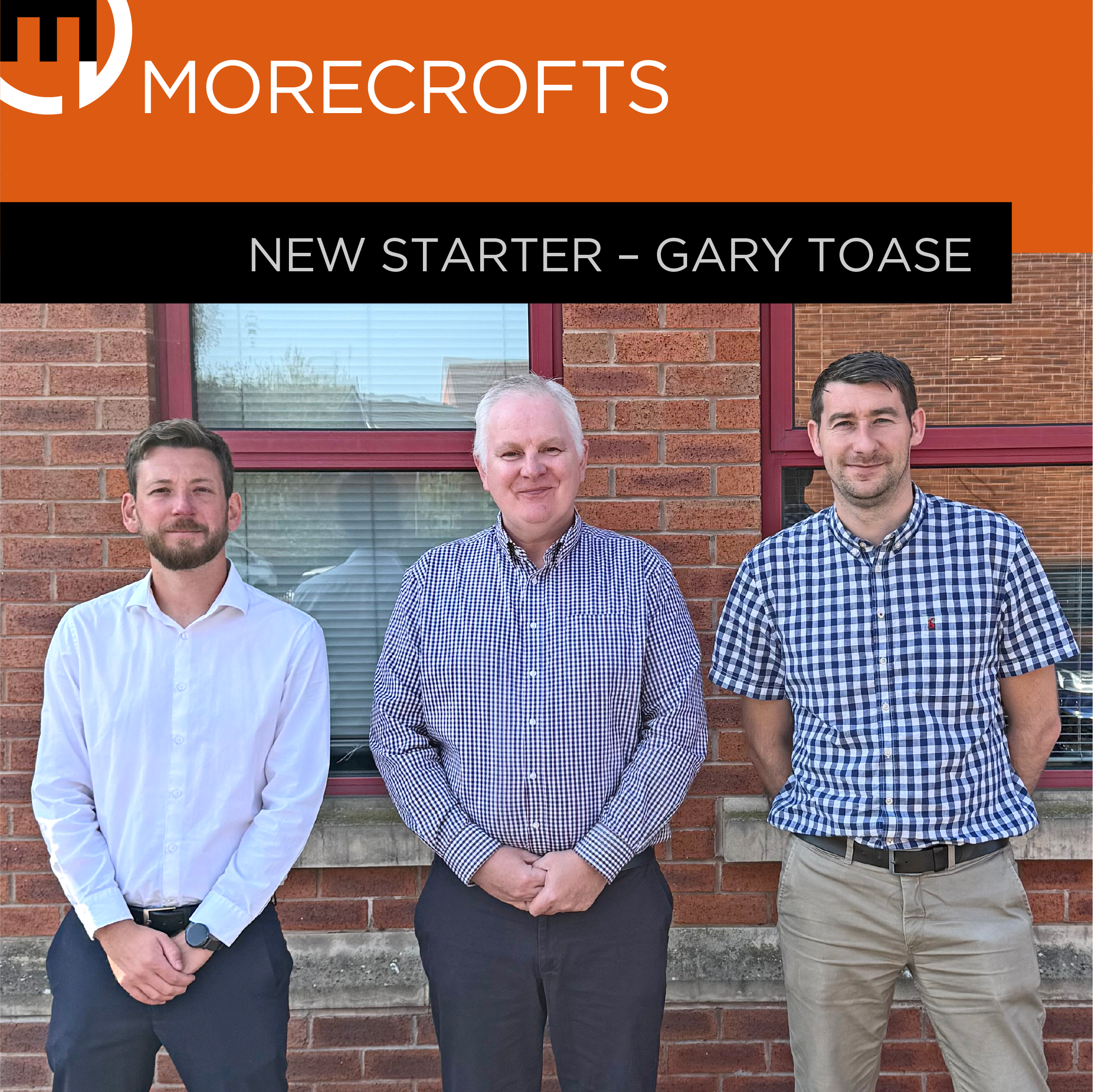New starter: Gary Toase