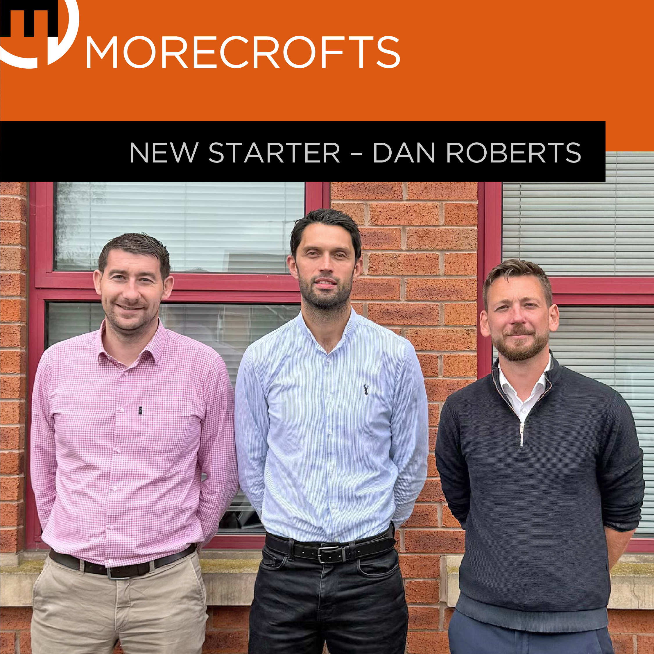 New starter: Dan Roberts